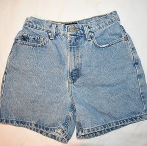 Ralph Lauren high wasted mom jean shorts